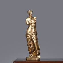 WU CHEN LONG Venus Goddess Art Sculpture Decor Sunder Arms Statue Luxurious Resin Craft Modern Home Decorations Ornament R4736 2024 - buy cheap