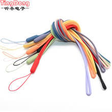 Tingdong corda de silicone para celular com pingente, corda universal anti-queda para celular, alça de mão, cordão longo com 1 peça 2024 - compre barato