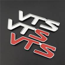 1 pçs 3d metal adesivo vts emblema emblema logotipo para citroen c2 c3 c4 c5 saxo xsara vtr esporte adesivos de carro e decalques 2024 - compre barato