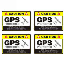 Предупреждающая наклейка для автомобиля Dawasaru 4X с GPS, автомобильные аксессуары для ноутбука, грузовика, мотоцикла, украшение из ПВХ, 12 см * 8 см 2024 - купить недорого