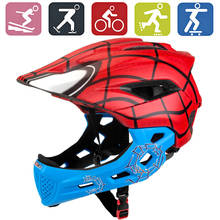 Capacete infantil de proteção para bicicleta, rosto inteiro, ciclismo, novo, 2021 2024 - compre barato