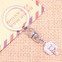 New Fashion Keychain 20x15mm basketball basket Pendants DIY Men Jewelry Car Key Chain Ring Holder Souvenir For Gift 2024 - buy cheap