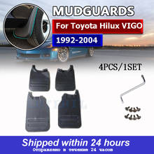 Брызговики для автомобилей Toyota Hilux VIGO 1992-2004, 4 шт., передние и задние, крыло брызговиков 2024 - купить недорого