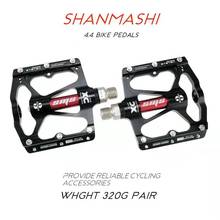 Shanmashi-pedales de bicicleta de montaña, accesorio ultraligero de aleación de aluminio, 3 rodamientos 2024 - compra barato