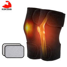 KoKossi 1 Pair Tourmaline Knee Pads Magnetic Therapy Kneepad Belts Self Heating Magnet Protector Pad Magnetic Knee Belt 2024 - buy cheap