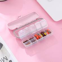 Portable Travel Pill Case Pill Box Medicine Tablet Tablet Dispenser Splitters Holder Case Double-Layer Container 2024 - buy cheap