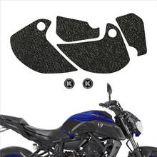 Motorcycle Tank Pad Protector Sticker Decal  Knee Grip Traction Side Non-slip stickers For YAMAHA  18 MT-07 mt 07 mt 07 2024 - buy cheap