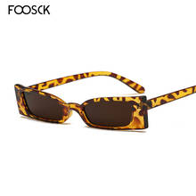 FOOSCK-gafas de sol clásicas de estilo ojo de gato para mujer, anteojos de sol femeninos, de marca de diseñador, a la moda, bonitos, Retro, rojo y negro 2024 - compra barato