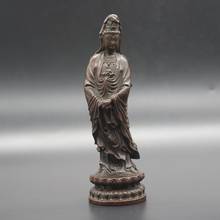 Collection Chinese curio Feng Shui Buddha statue Guanyin Buddha Decoration 2 styles 2024 - buy cheap
