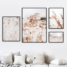 Farm Plant Flower Leaves Wheat Landscape Wall Art Canvas Painting Nordic Posters And Prints Wall Pictures For Living Room Decor 2024 - buy cheap