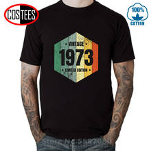 Vintage 1973 Limited Edition T shirt Retro Made in 1973 Birth year T-Shirt Born in 1973 Tee shirt Tatooine Awesome Brand Clothes 2024 - buy cheap