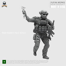 Yufan Model 1/35 Figure Resin Soldiers  Us Seals  Assembled characters Moo-04 2024 - buy cheap