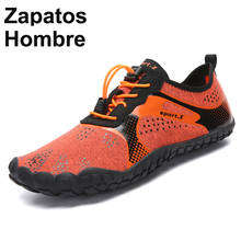 Zapatos de agua para hombre, sandalias de playa, zapatillas acuáticas de secado rápido, calcetines de buceo y natación, Tenis masculinos de verano 2024 - compra barato