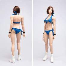Cosplay Sexy Female Figure Clothes Accessory Swimsuit Underwear TYM045 In Stock 1/6 Model Blue Color for 12'' Body 2024 - buy cheap