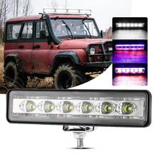 New arrvial LED Work Light Bar Driving Lamp Portable LED Flood Lights for Truck SUV Boat Hiking Emergency Car Drop Shipping 2024 - buy cheap