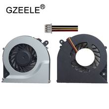 Gzeele novo laptop cpu ventilador de refrigeração, para toshiba para satélite c850 c870 c875 l850 l870 l870d 3 pinos cpu potência do refrigerador 5v 0.5a 2024 - compre barato