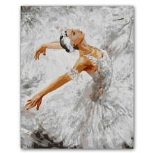 5D DIY Diamond painting Ballerina girl Picture of Rhinestones Full Square diamond Mosaic Diamond Embroidery Cross Stitch 2024 - buy cheap