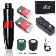 Complete Beginner Permanent Makeup Tattoo Kit Motor Pen Machine USA Color inks tattoo Power Supply Set Tattoo Cartridge Needles 2024 - buy cheap