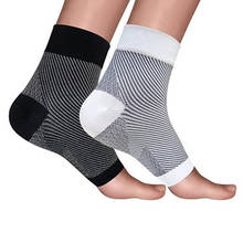 1 Pair Compression Ankle Support Socks Anti Fatigue Ankle Sleeve Basketball Sports Running Football Cycling Foot Protector Brace 2024 - buy cheap