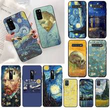Vincent Van Gogh Paintings Starry Night Phone Case for Samsung S20 plus Ultra S6 S7 edge S8 S9 plus S10 5G lite 2020 2024 - buy cheap