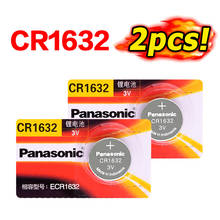 PANASONIC 2pc cr1632 3v BR1632 ECR1632 DL1632 KCR1632 LM1632 KL1632 button cell coin lithium batteries for watch car toy 2024 - buy cheap