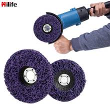 For Angle Grinder Durable For Dremel Accessories Abrasive Disc 125mm/100mm Paint Clearing Grinding Wheels Rust Remover 2024 - buy cheap