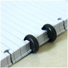 10Pcs Black Round Rings Plastic Mushroom Hole Loose Leaf Ring Book Binding Disc Buckle Hoop DIY Binder Notebook Office Rings 2024 - buy cheap