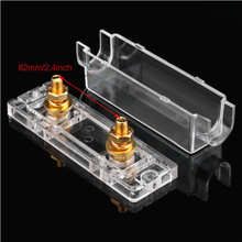 Car ANL Fuse Holder Case Distribution Fuseholder 100A 400A Gauge Cable Inline Block 0 4 8 GA Fuse Case 2024 - buy cheap