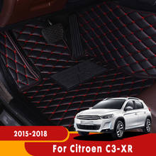 Car Carpets Leather Dash Rugs Auto Accessories Car Floor Mats For Citroen C3-XR 2015 2016 2017 2018 For Citron c3xr c3 xr 2024 - buy cheap