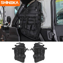 Shineka-bolsa antirrolamento para porta lateral de jeep wrangler, jl, jeep wrangler, jl 2016-2018, acessórios para 4 portas, 2024 - compre barato