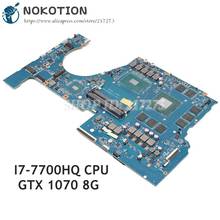 NOKOTION-placa base para ordenador portátil, tarjeta madre para HP OMEN Q174 17-W 17T-W 17-W151NR, I7-7700HQ, DAG38DMBCC0 915554-601 915554-501, 915554-001 2024 - compra barato