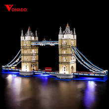 Vonado LED Lighting Kit for 10214 London Bridge Compatible 17004 City  Toys Light Set, Not Included the Building Block 2024 - buy cheap