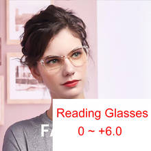 Fashion Transparent Computer Glasses Anti-Reflective Blue Light Filter Reading Glasses Clear Cat Eye Women Eyewear Frame Lunette 2024 - buy cheap