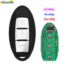 New Smart Remote Key Fob 3 Button 433MHZ with 46 Chip for Infiniti ESQ 2024 - buy cheap