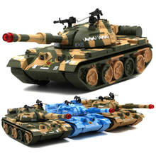 Modelo de coche tanque de aleación para niños, juguete militar de alta simulación tipo 95, con sonido y luz para regalo, 1:32 2024 - compra barato