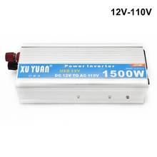 Inversor de corriente N84F para coche y hogar, 1500W, cc 12V/24V a CA 110V/220V, convertidor de corriente, protección automática de cortocircuito 2024 - compra barato