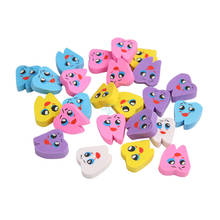 20pcs Mixed Color Dental Molar Shaped Tooth Rubber Erasers Dentist Clinic Cute Gift School Gift Student Rubber 2024 - buy cheap