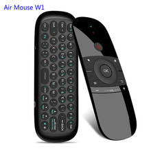 Hot Selling W1 Air Mouse 2.4Gh Wireless Mini Keyboard Rechargeble Mini Remote Control For Smart Android Tv Box Mini Pc 2024 - buy cheap