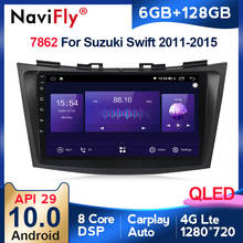 Reproductor Multimedia con Android 10 y navegación GPS para Suzuki, autorradio 2 din con Android 10, 4G + QLED 128G, BT, WIFI, para Suzuki Swift 2011-2015 2024 - compra barato