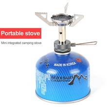 Outdoor Gas Burner Folding Mini Camping Oven Survival Furnace Stove Or Camping Stove Lighter Kitchen Cylinder Propane Grill 2024 - buy cheap