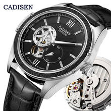 CADISEN Mechanical Automatic Watch Men Wrist Watches MIYOTA 82S7 Brand Luxury Skeleton Tourbillon Watch Clock Relogio Masculino 2024 - compre barato