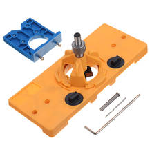 1set Wood Cutter 35mm Concealed Cup Style Hinge Jig Boring Hole Drill Guide Locator Woodworking DIY Tools 2024 - buy cheap