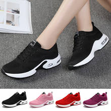 Fashion Women Walking Casual Sneakers Plus Velvet Warm Shoes Thickening Lace Up Extra High Shake Shoes 2024 - buy cheap