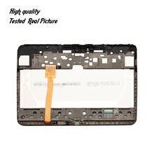Tablet LCD For Samsung Galaxy Tab 3 GT-P5210 P5210 P5200 LCD Display Touch Screen Digitizer Panel Assembly With Frame 2024 - buy cheap