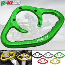 Empuñaduras de pasajero de motocicleta Racer, manija de barra de agarre de tanque de agarre de mano para Kawasaki ER-5 ER5 ER 5, accesorios CNC, negro, rojo y dorado 2024 - compra barato