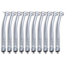 10 pcs Dental 4 Hole large Head Air Turbine High Speed Handpiece push button for NSK large head stainless steel 2024 - buy cheap