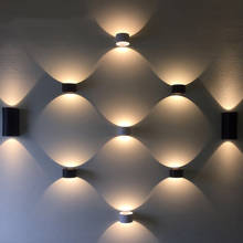 Luminária led redonda para parede, 7w, iluminação interna, projeto de trilho de alumínio, luzes de cabeceira, decoração para parede do quarto 2024 - compre barato