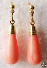 hot sell new good Faddish pink coral earrings 2024 - buy cheap