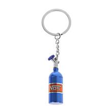 1 Pc Universal Metal Key Ring Car Key Chain Holder Keyfob For NOS Turbo Nitrgen Bottle Car Styling Decoration 2024 - buy cheap