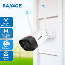SANNCE 1080P FHD IP Camera 2MP Wireless WiFi Security Camera Infrared Night Vision Surveillance Baby Monitor Bullet CCTV Camera 2024 - buy cheap
